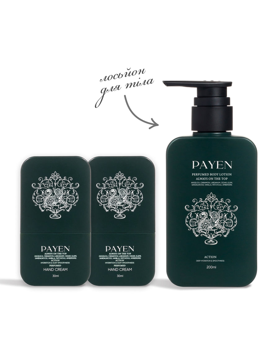 PERFUMED MOISTURIZING TRIO